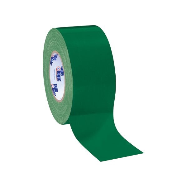 Tape Logic 3'' x 60 yds. Green Tape Logic 10 Mil Duct Tape, 3PK T988100G3PK - main